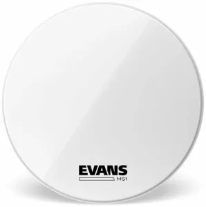 Evans BD18MS1W MS1 Marching Bass White 18