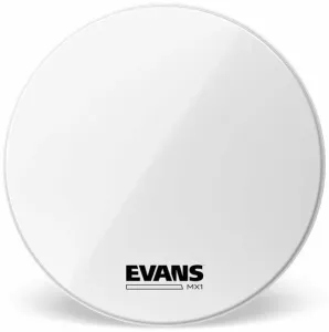 Evans BD22MX1W MX1 Marching Bass White 22