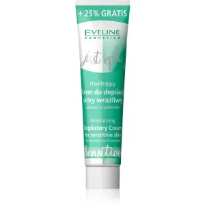 Eveline Cosmetics Just Epil crème dépilatoire hydratante pour peaux sensibles 125 ml