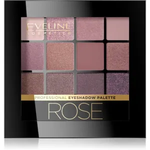 Eveline Cosmetics All in One palette de fards à paupières teinte Rose 12 g