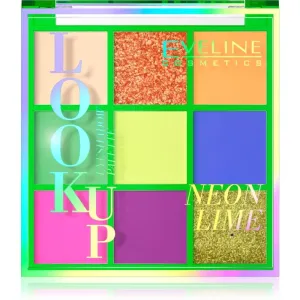 Eveline Cosmetics Look Up Neon Lime palette de fards à paupières 10,8 g