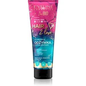 Eveline Cosmetics I'm Bio Hair 2 Love après-shampoing pour cheveux secs et abîmés 250 ml