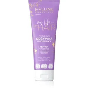 Eveline Cosmetics My Life My Hair après-shampoing régénérateur en profondeur avec des peptides 250 ml