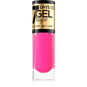 Eveline Cosmetics 7 Days Gel Laque Nail Enamel vernis à ongles gel sans lampe UV/LED teinte 48 8 ml