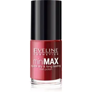 Eveline Cosmetics Mini Max vernis à ongles à séchage rapide teinte 521 5 ml