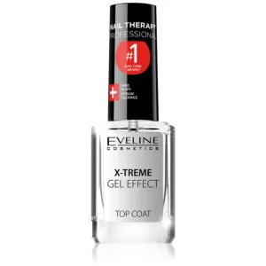 Eveline Cosmetics Nail Therapy X-treme Gel Effect vernis à ongles couvrant brillance 12 ml