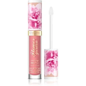 Eveline Cosmetics Flower Garden brillant à lèvres crème à l'acide hyaluronique teinte 02 Sweet Daisy 4,5 ml