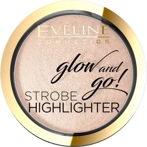 Eveline Cosmetics Glow & Go poudre illuminatrice teinte 01 Sparkling Wine 8,5 g