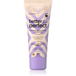 Eveline Cosmetics Better than Perfect fond de teint couvrant pour un effet naturel teinte 05 Creamy Beige Neutral 30 ml