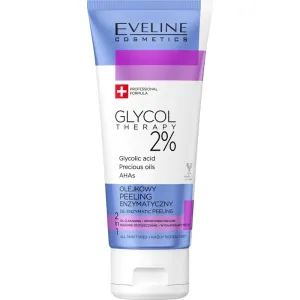 Eveline Cosmetics Glycol Therapy exfoliant enzymatique avec AHA Acids aux huiles précieuses 100 ml