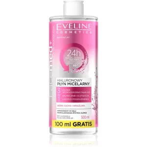 Eveline Cosmetics FaceMed+ eau micellaire à l'acide hyaluronique 3 en 1 400 ml #109983