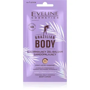 Eveline Cosmetics Brazilian Body gel auto-bronzant effet raffermissant 12 ml