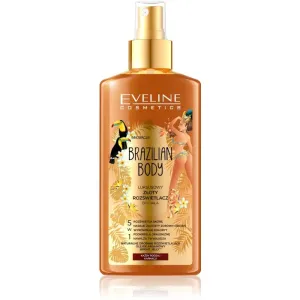 Eveline Cosmetics Brazilian Body spray hydratant corps pailleté 150 ml