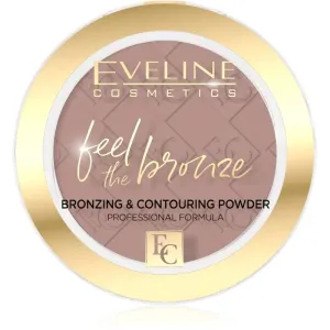 Eveline Cosmetics Feel The Bronze poudre bronzante et contouring teinte 01 Milky Way 4 g