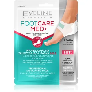 Eveline Cosmetics Foot Care Med masque exfoliant talons 2 pcs