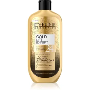 Eveline Cosmetics Gold Lift Expert crème pour le corps nourrissante à l'or 350 ml