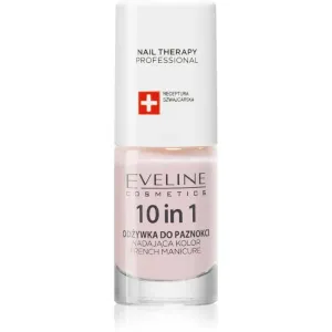Eveline Cosmetics Nail Therapy 10 in 1 conditionneur pour ongles à la kératine 5 ml
