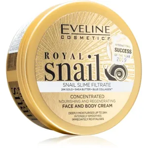 Eveline Cosmetics Royal Snail crème nourrissante intense visage et corps 200 ml