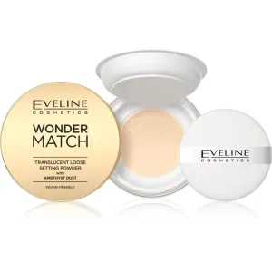 Eveline Cosmetics Wonder Match poudre de fixation transparente 6 g #565966
