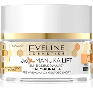 Eveline Cosmetics Bio Manuka crème nourrissante et régénérante 70+ 50 ml