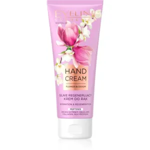 Eveline Cosmetics Flower Blossom crème régénératrice intense mains 75 ml