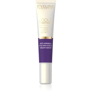 Eveline Cosmetics Gold & Retinol sérum crème anti-rides contour des yeux 20 ml