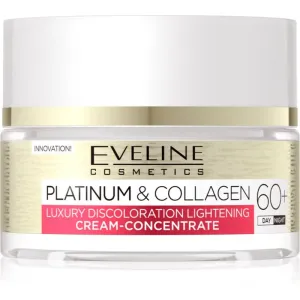 Eveline Cosmetics Platinum & Collagen crème jour et nuit anti-rides 60+ 50 ml