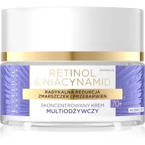 Eveline Cosmetics Retinol & Niacynamid crème de jour nourrissante 70+ SPF 20 50 ml