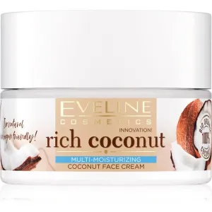Eveline Cosmetics Rich Coconut crème nourrissante rajeunissante aux probiotiques 50 ml