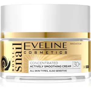 Eveline Cosmetics Royal Snail crème jour et nuit lissante 30+ 50 ml #115250