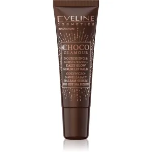 Eveline Cosmetics Choco Glamour baume lèvres nourrissant et hydratant 12 ml