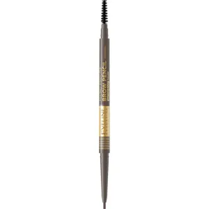 Eveline Cosmetics Micro Precise crayon sourcils waterproof avec brosse 2 en 1 teinte 01 Taupe 4 g