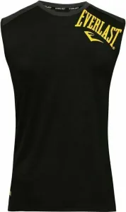 Everlast Orion Black/Yellow S T-shirt de fitness