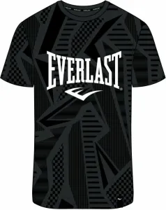 Everlast Randall Mens T-Shirt All Over Black 2XL T-shirt de fitness