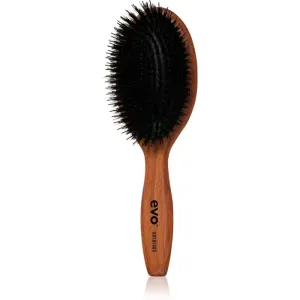 EVO Bradford Pin Bristle Dressing Brush brosse plate aux fibres de nylon et poils de sanglier 1 pcs