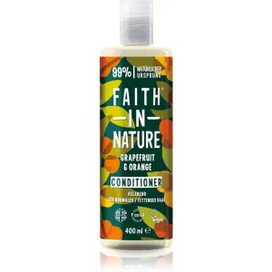 Faith In Nature Grapefruit & Orange après-shampoing naturel pour cheveux normaux à secs 400 ml