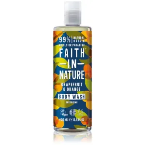 Faith In Nature Grapefruit & Orange gel douche booster d’énergie   400 ml