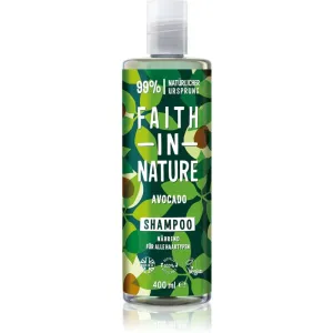 Faith In Nature Avocado shampoing traitant pour tous types de cheveux 400 ml
