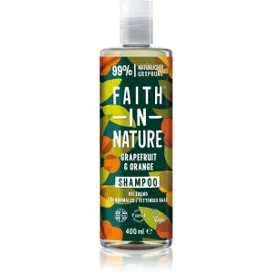 Faith In Nature Grapefruit & Orange shampoing naturel pour cheveux normaux à gras 400 ml