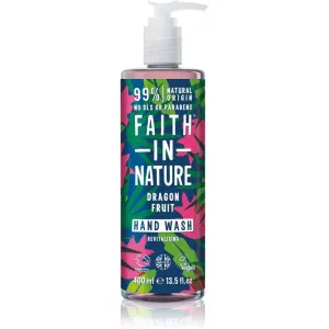 Faith In Nature Dragon Fruit savon liquide naturel mains avec effet revitalisant 400 ml