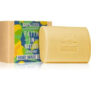 Faith In Nature Hand Made Soap Grapefruit savon solide naturel 100 g