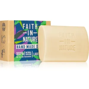 Faith In Nature Hand Made Soap Lavender savon solide naturel arôme lavande 100 g