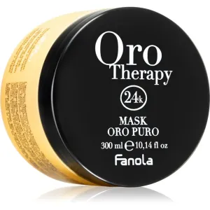 Fanola Oro Therapy Mask Oro Puro masque illuminateur pour cheveux ternes 300 ml