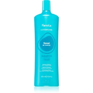 Fanola Vitamins Sensi Delicate Shampoo shampoing nettoyant doux avec effets apaisants 1000 ml