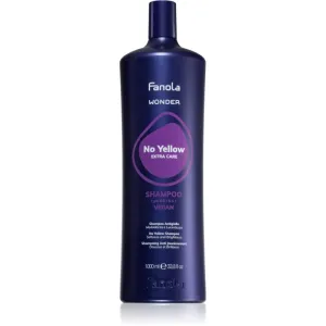 Fanola Wonder No Yellow Extra Care Shampoo shampoing neutralisant les reflets jaunes 1000 ml