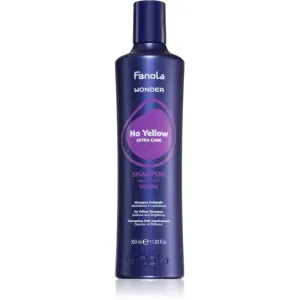 Fanola Wonder No Yellow Extra Care Shampoo shampoing neutralisant les reflets jaunes 350 ml #566384