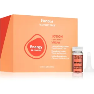 Fanola Vitamins Energizing Lotion sérum énergisant pour cheveux en perte de densité 12x10 ml