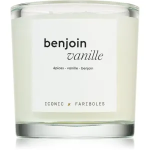 FARIBOLES Iconic Benzoin Vanilla bougie parfumée 400 g