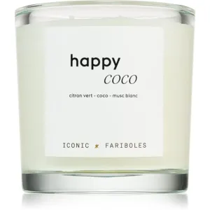 FARIBOLES Iconic Happy Coco bougie parfumée 400 g
