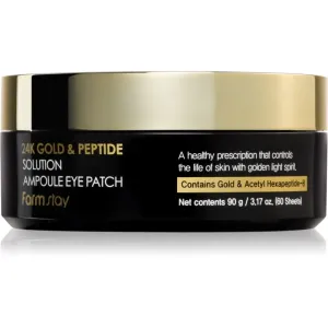 Farmstay 24K Gold & Peptide Solution masque yeux 60 pcs